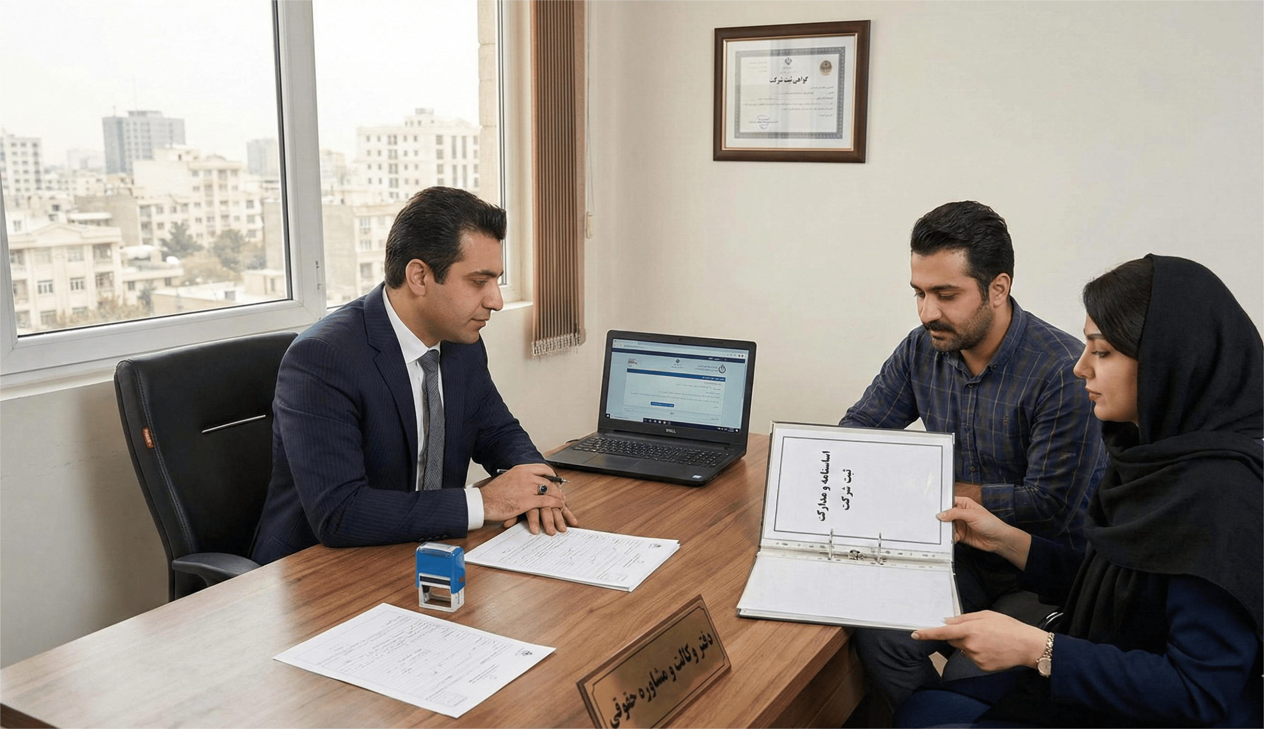 ثبت شرکت و مراحل قانونی آن